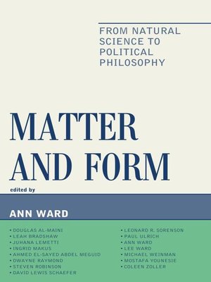 cover image of Matter and Form